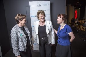 Professor Sally Redman, NSW Health Minister Jillian Skinner and Professor Emily Banks at the 45 and Up Study Collaborators' Meeting