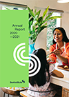 cover of annual report 2021