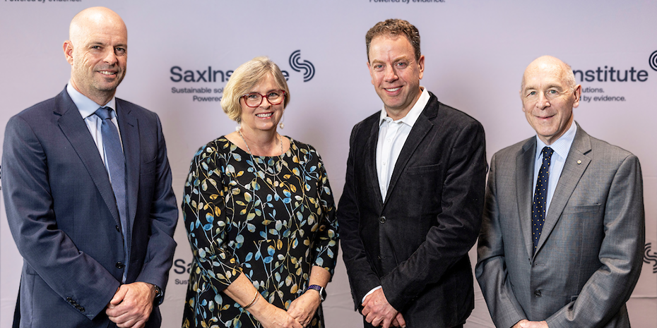Sax Institute honours health research with real-world impact