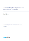 Australian Early Development Index: potential uses of the data: a rapid review