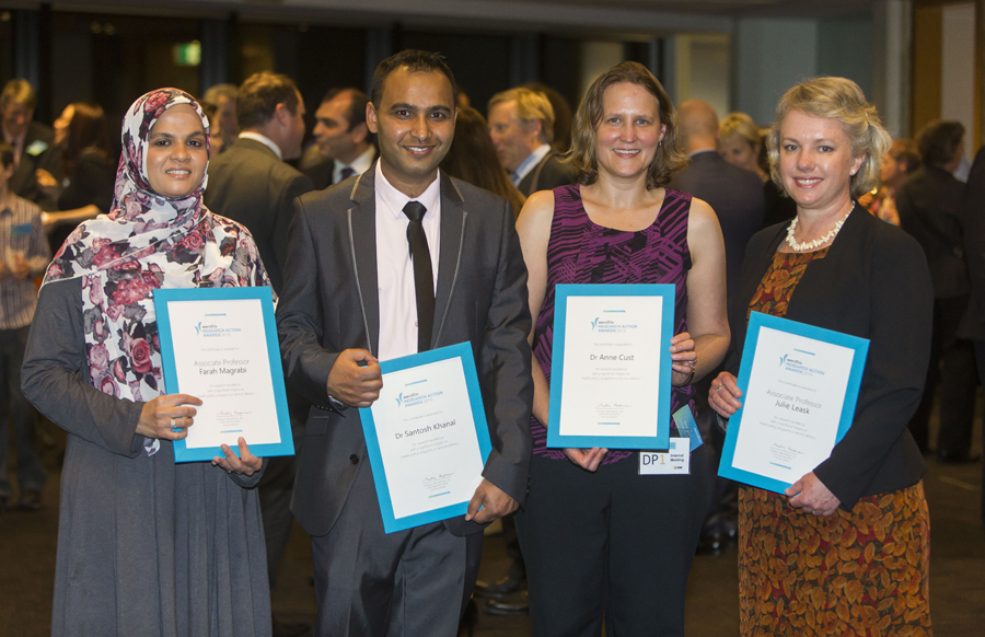 Researchers honoured for work that delivers real-world results